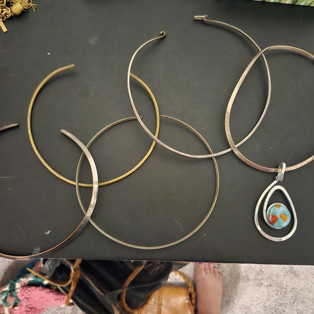 Misc Metal Choker Lot